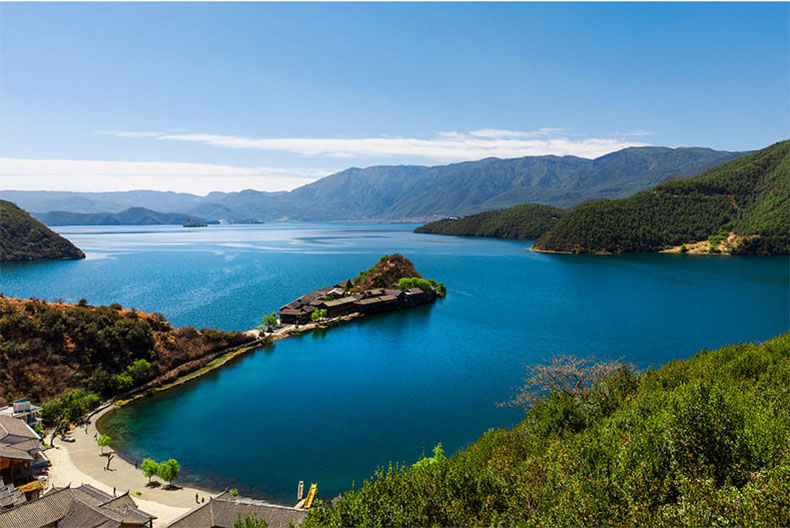 蓬莱仙境&rdquo; 泸沽湖